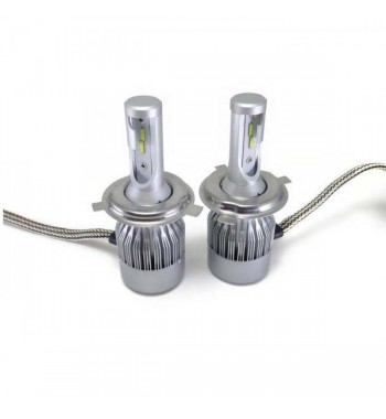 Комплект Led Ламп H4 4000K Model C 4000Lm С Радиатором Комплект Led Ламп H4 4000K Model C 4000Lm С Радиатором